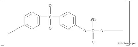 Poly[oxy(phenylphosphinylidene)oxy-1,4-phenylenesulfonyl-1,4-phenylene]